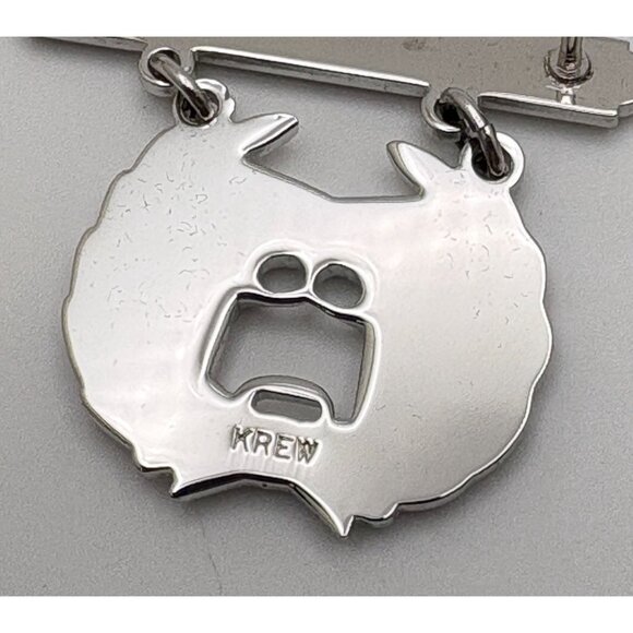 Vintage USMC Pistol Expert Qualification Badge With Original Box 1960s Krew - Picture 5 of 7